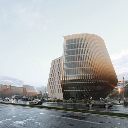 Almaty International Architectural Competition – Eastern Gate