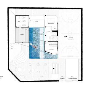 The Central Courtyard Villa